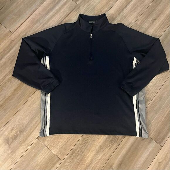 Nike Golf Navy Athletic Quarter Zip Pullover‎ Men XL - Picture 1 of 6
